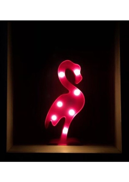 Kişiye Özel Gerçek Istiridye Içinde Inci Kolye Flamingo LED Işık Seti