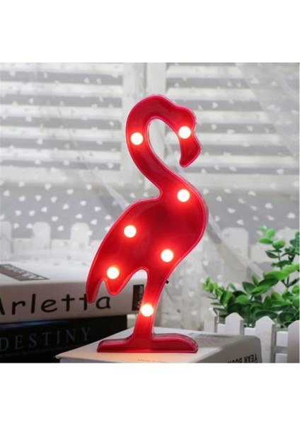 Kişiye Özel Gerçek Istiridye Içinde Inci Kolye Flamingo LED Işık Seti