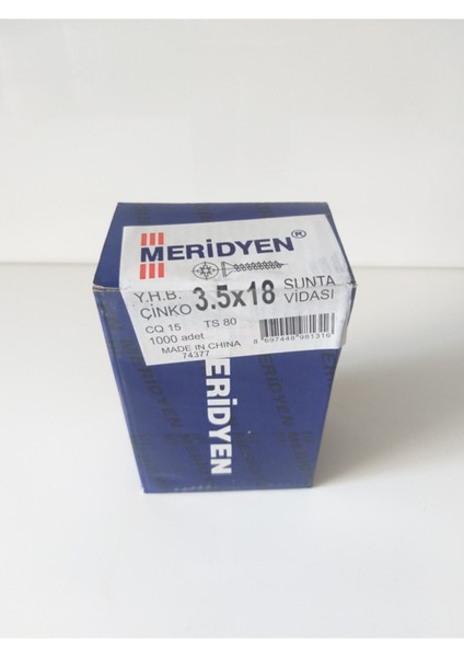 3.5X18 Sunta Vidası