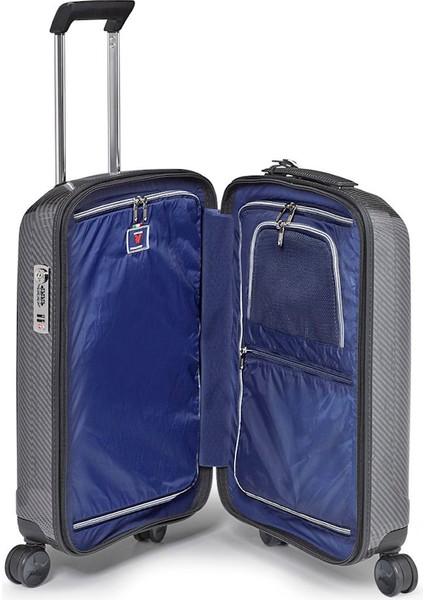 Unisex Valiz 59530122 Roncato Trolley Cabına 4r We Are Glam Nero/grafıte