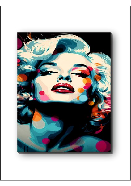 Marilyn Monroe Art Kanvas Tablo Minimalist, Dekoratif, Soyut, Modern