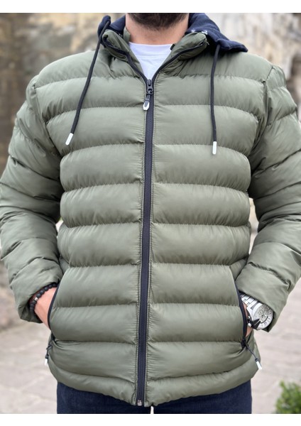 Erkek Kapşonlu Şişme Mont Puffer1 fiyatları