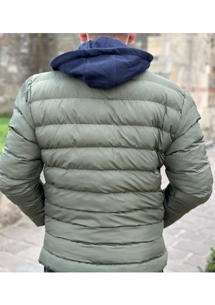 Erkek Kapşonlu Şişme Mont Puffer1 modelleri