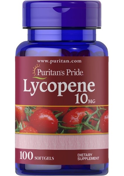 Lycopene 10 mg 100 Kapsül