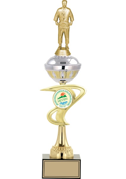 - Figürlü Kupalar - Judo / Karate Figürlü Kupalar FG-065 B - 47 cm