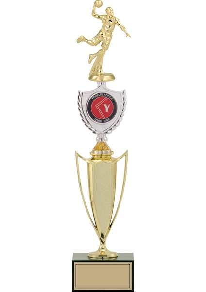 - Figürlü Kupalar - Hentbol Figürlü Kupalar FG-042 A - 48 cm