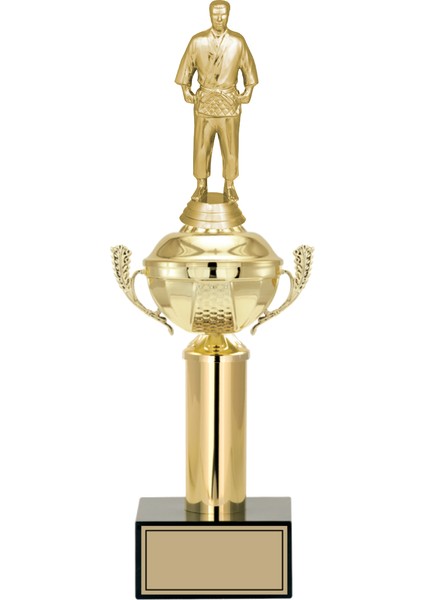 - Figürlü Kupalar - Judo / Karate Figürlü Kupalar FG-048 C - 39 cm