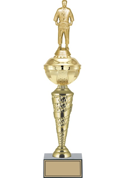 - Figürlü Kupalar - Judo / Karate Figürlü Kupalar FG-075 C - 47 cm