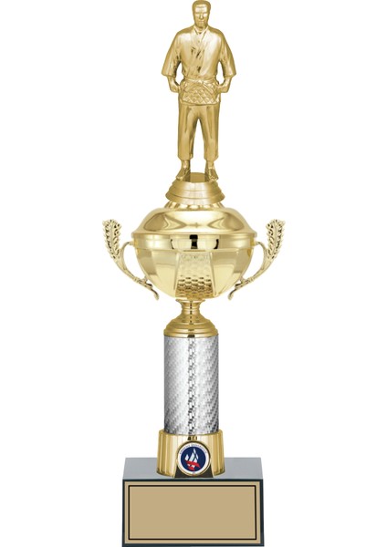 - Figürlü Kupalar - Judo / Karate Figürlü Kupalar FG-058 C - 41 cm