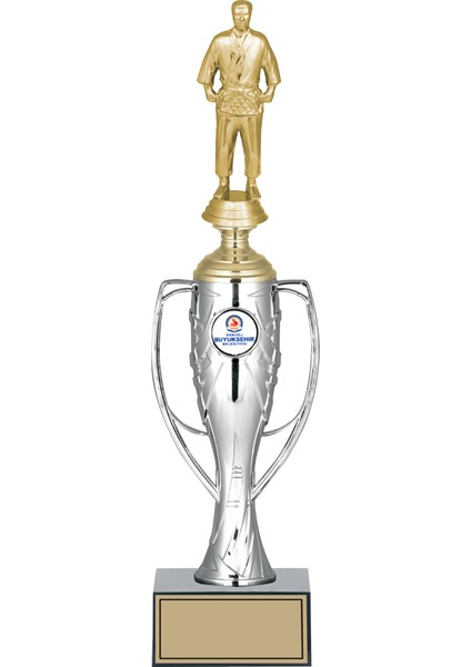 - Figürlü Kupalar - Judo / Karate Figürlü Kupalar FG-025 B - 38 cm