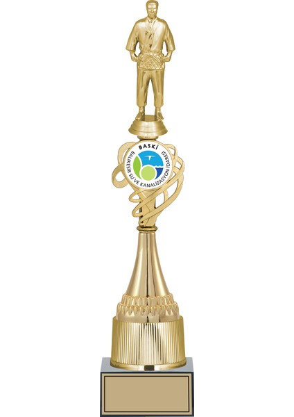 - Figürlü Kupalar - Judo / Karate Figürlü Kupalar FG-033 A - 44 cm