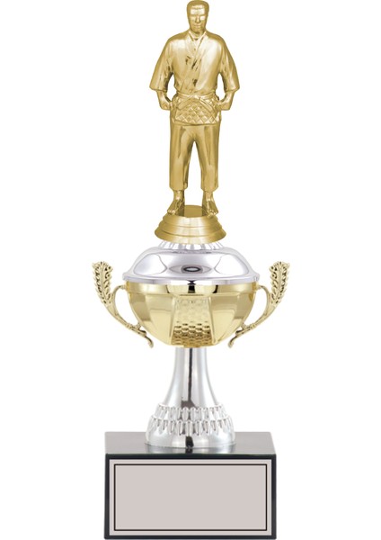 - Figürlü Kupalar - Judo / Karate Figürlü Kupalar FG-046 C - 31 cm