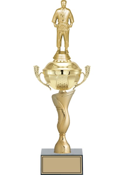 - Figürlü Kupalar - Judo / Karate Figürlü Kupalar FG-070 B - 47 cm