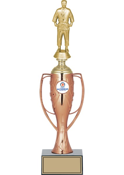 - Figürlü Kupalar - Judo / Karate Figürlü Kupalar FG-025 C - 38 cm