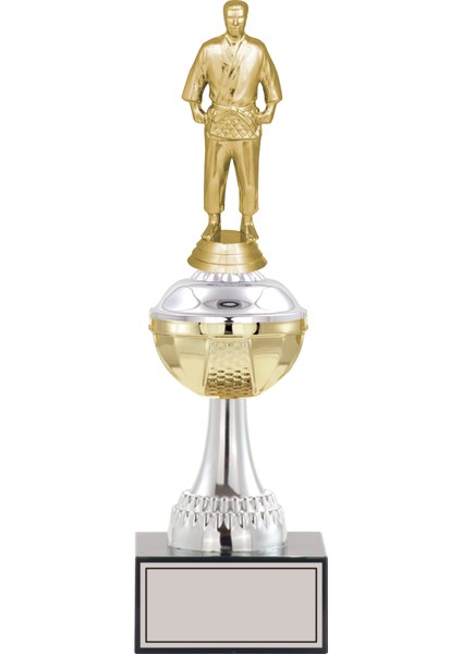 - Figürlü Kupalar - Judo / Karate Figürlü Kupalar FG-045 B - 33 cm