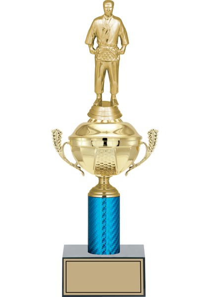 - Figürlü Kupalar - Judo / Karate Figürlü Kupalar FG-052 C - 38 cm