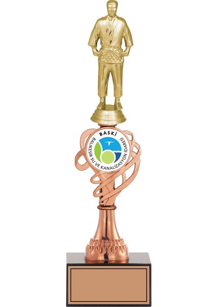 - Figürlü Kupalar - Judo / Karate Figürlü Kupalar FG-034 C - 35 cm