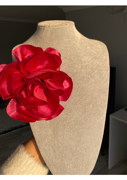 Pink Lady Pinky Lady Fuşya Renk Büyük Çiçek Broş fırsatları