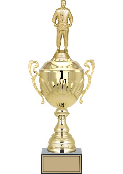 - Figürlü Kupalar - Judo / Karate Figürlü Kupalar FG-089 C - 44 cm