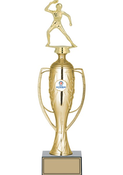 - Figürlü Kupalar - Masa Tenisi Kadın Figürlü Kupalar FG-026 B - 40 cm