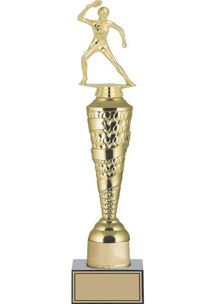 - Figürlü Kupalar - Masa Tenisi Kadın Figürlü Kupalar FG-027 B - 44 cm