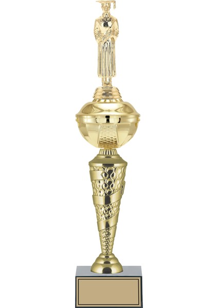 - Figürlü Kupalar - Mezuniyet Erkek Figürlü Kupalar FG-075 C - 46 cm