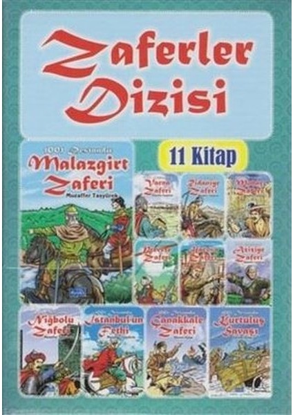 CLZ404 Zaferler Dizisi (11 Kitap Takım)