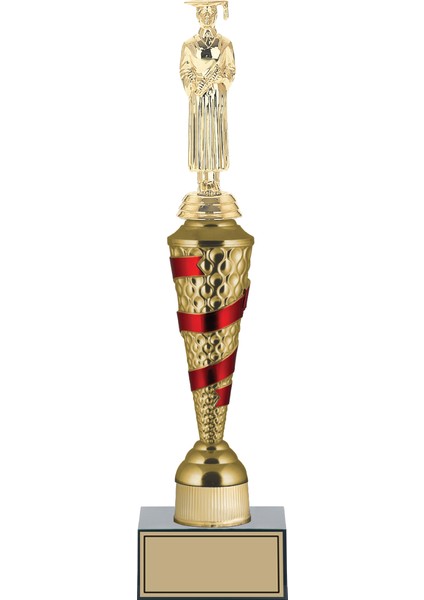 - Figürlü Kupalar - Mezuniyet Erkek Figürlü Kupalar FG-028 C - 41 cm