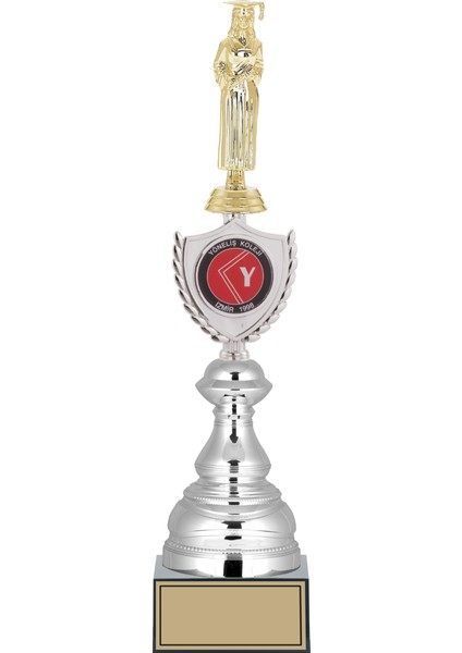- Figürlü Kupalar - Mezuniyet Kadın Figürlü Kupalar FG-035 A - 42 cm
