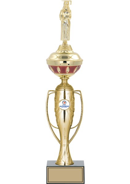 - Figürlü Kupalar - Mezuniyet Kadın Figürlü Kupalar FG-073 C - 48 cm
