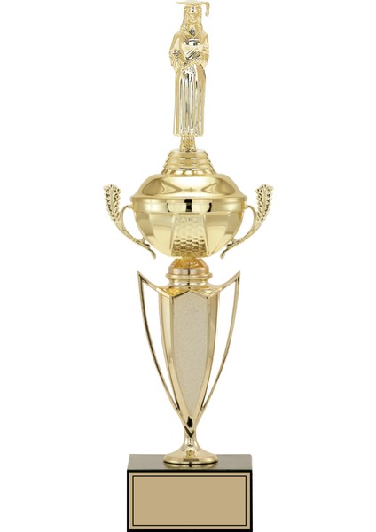 - Figürlü Kupalar - Mezuniyet Kadın Figürlü Kupalar FG-068 B - 44 cm