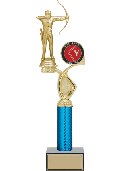 - Figürlü Kupalar - Okçu Figürlü Kupalar FG-017 A - 40 cm