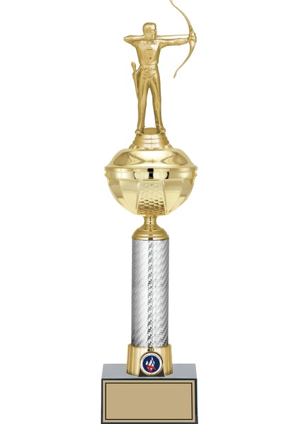 - Figürlü Kupalar - Okçu Figürlü Kupalar FG-057 A - 46 cm