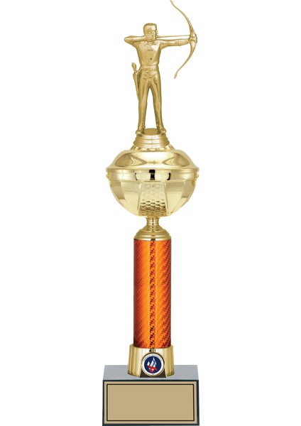 - Figürlü Kupalar - Okçu Figürlü Kupalar FG-055 A - 46 cm