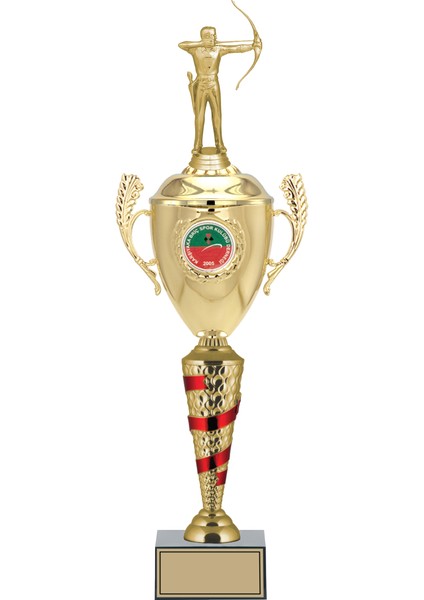 - Figürlü Kupalar - Okçu Figürlü Kupalar FG-082 C - 56 cm