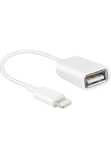 Powermaster IPAD IPHONE Lıghtnıng Otg Adaptör (Flash Bellek Fare Klavye Bağlamak Için)