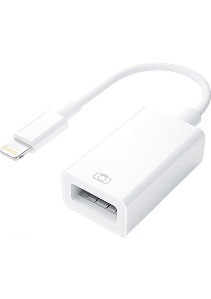 Powermaster IPAD IPHONE Lıghtnıng Otg Adaptör (Flash Bellek Fare Klavye Bağlamak Için)