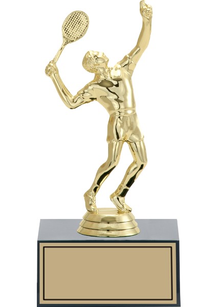 - Figürlü Kupalar - Tenis Erkek Figürlü Kupalar FG-001 C - 19 cm