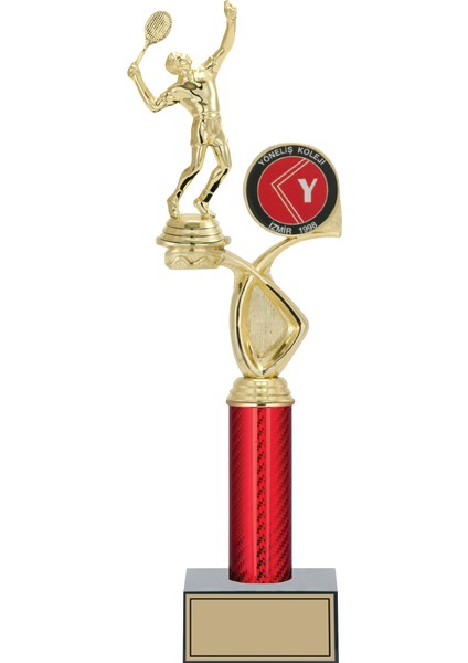 - Figürlü Kupalar - Tenis Erkek Figürlü Kupalar FG-016 A - 41 cm