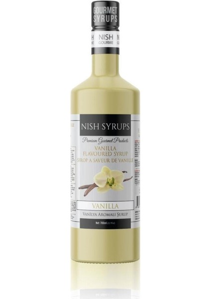 Vanilya Aromalı Şurup 700 ml