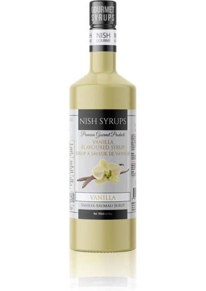 Vanilya Aromalı Şurup 700 ml