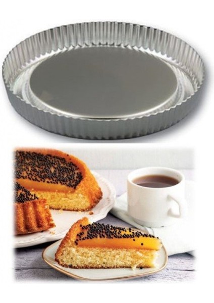 Alüminyum Jöle Kek Kalıbı 24X2.7 cm