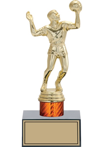 - Figürlü Kupalar - Voleybol Erkek Figürlü Kupalar FG-003 C - 21 cm