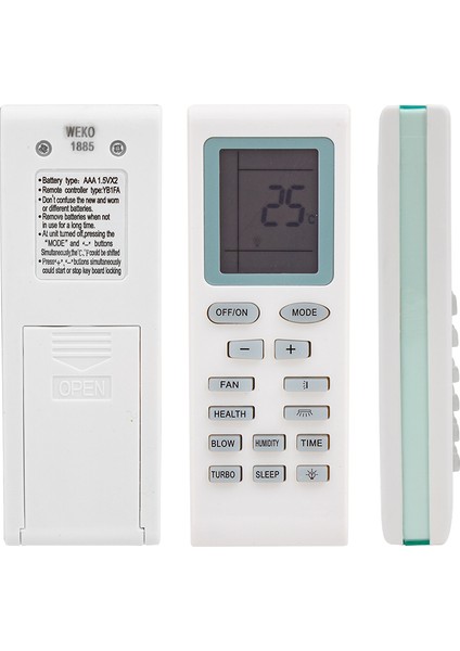 Weko Kk Gree YB1FA Klima Kumandası fiyatları