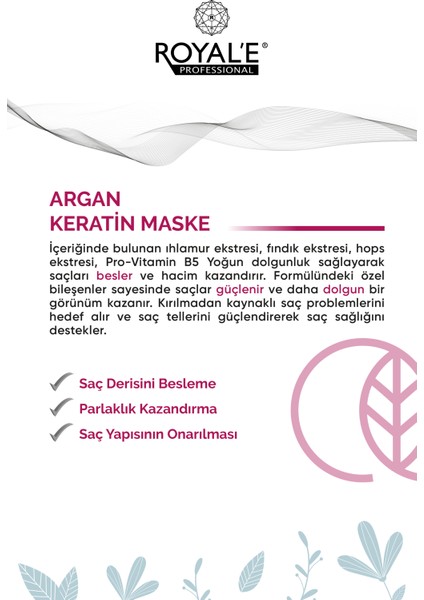 Saç Maskesi - Argan Keratin Hair Mask 500ml fırsatları
