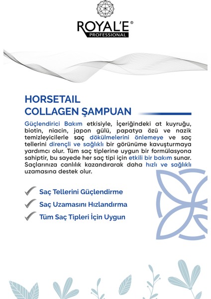 Şampuan - Horsetail Collagen Shampoo 500ml