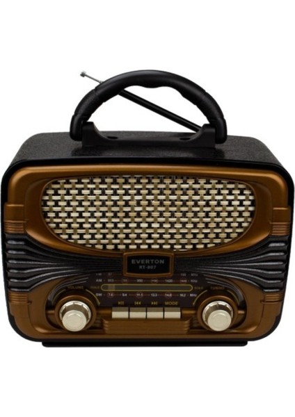 Nostaljik Bluetooth / Fm Radyo / USB / Sd Kart