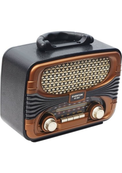 Nostaljik Bluetooth / Fm Radyo / USB / Sd Kart