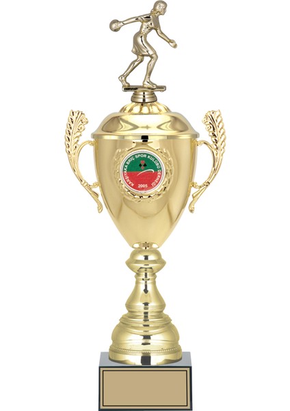 - Figürlü Kupalar - Bowling Kadın Figürlü Kupalar FG-080 B - 47 cm