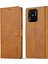 Xiaomi Redmi 10C Koruyucu Kabuk Için, Dokulu Pu Deri Manyetik Toka Cüzdanlı Stand-Işık Kahverengi (Yurt Dışından) 1